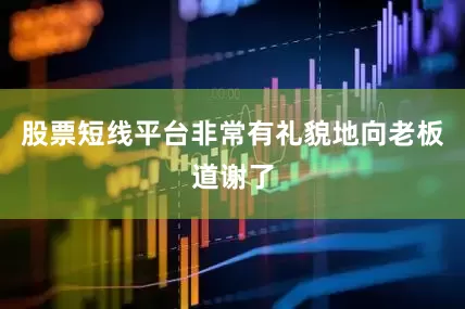 股票短线平台非常有礼貌地向老板道谢了